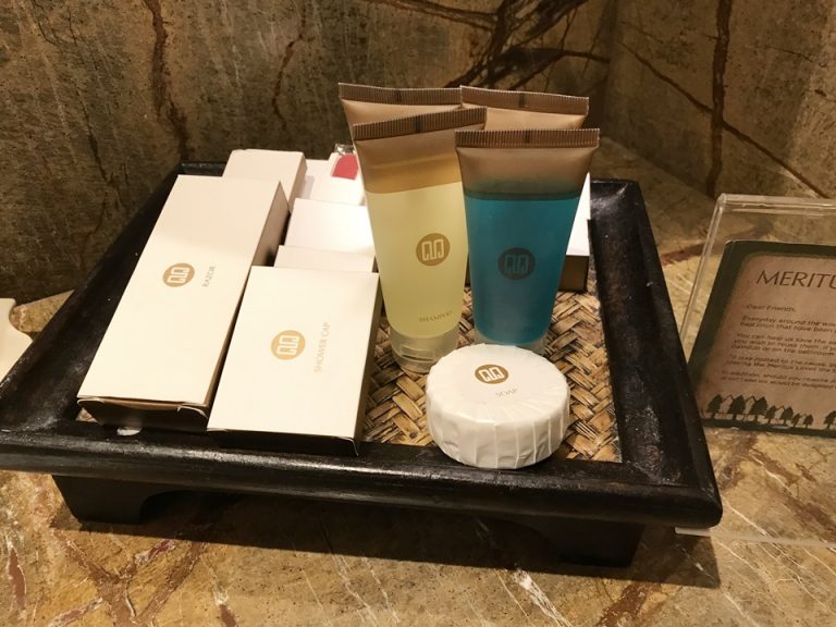 アメニティは必要最小限