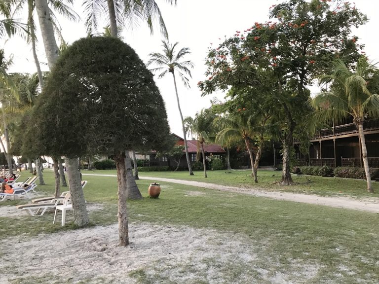 部屋からはすぐにビーチへ行けます!