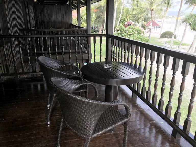 居心地の良いバルコニー