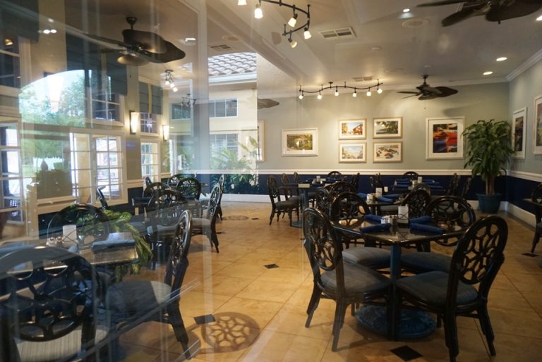 ホテル施設内レストランの様子