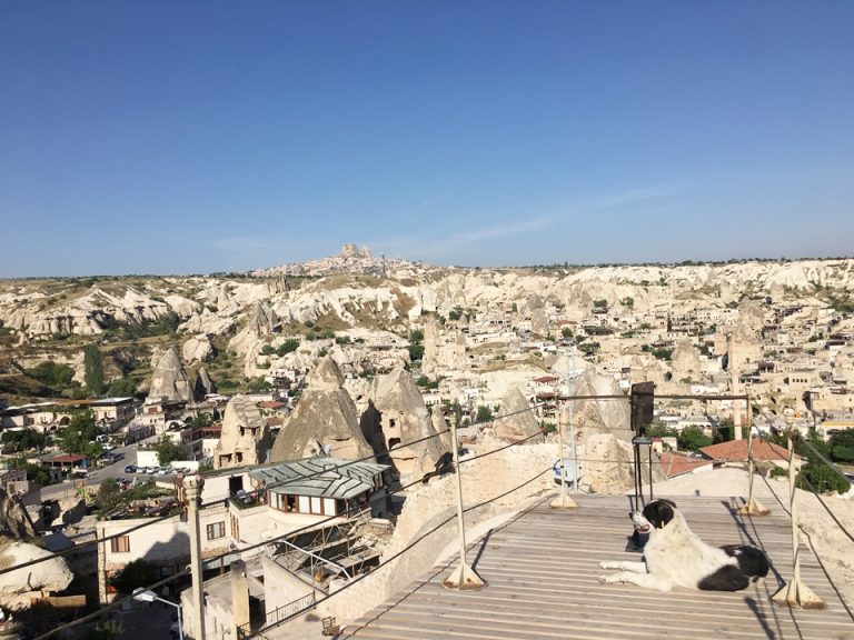 徒歩約10分のサンセットビューポイント