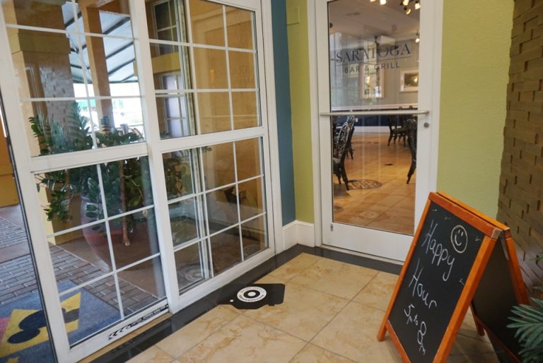 ロビーに併設されているレストラン