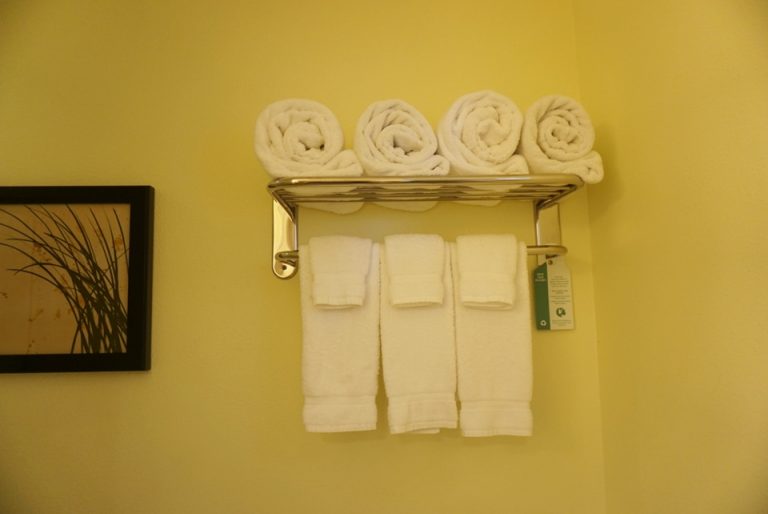 バスルームのタオル