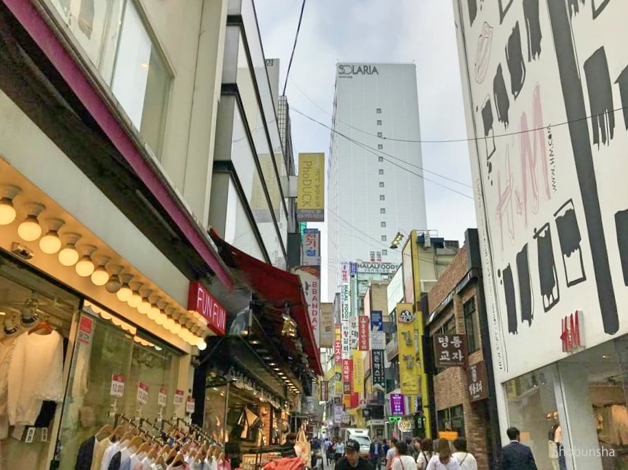 ホテルの外観は綺麗で、遠くからでも見えます