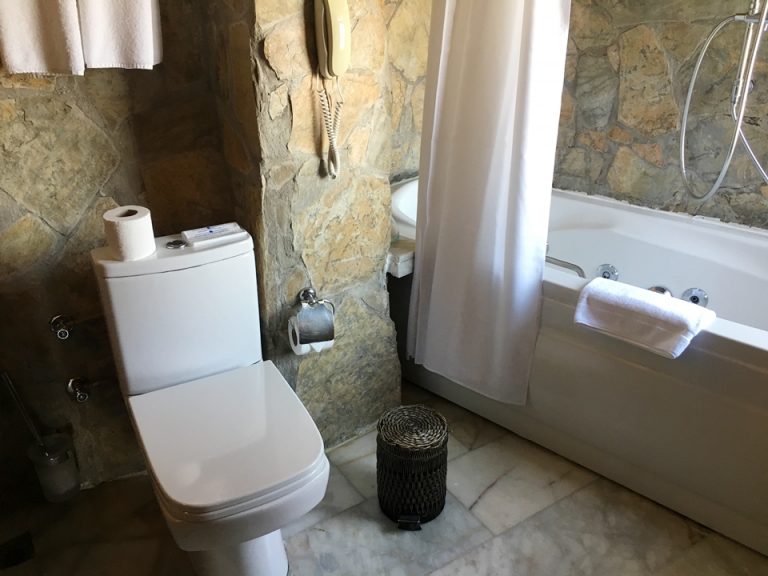 トイレとバスタブ