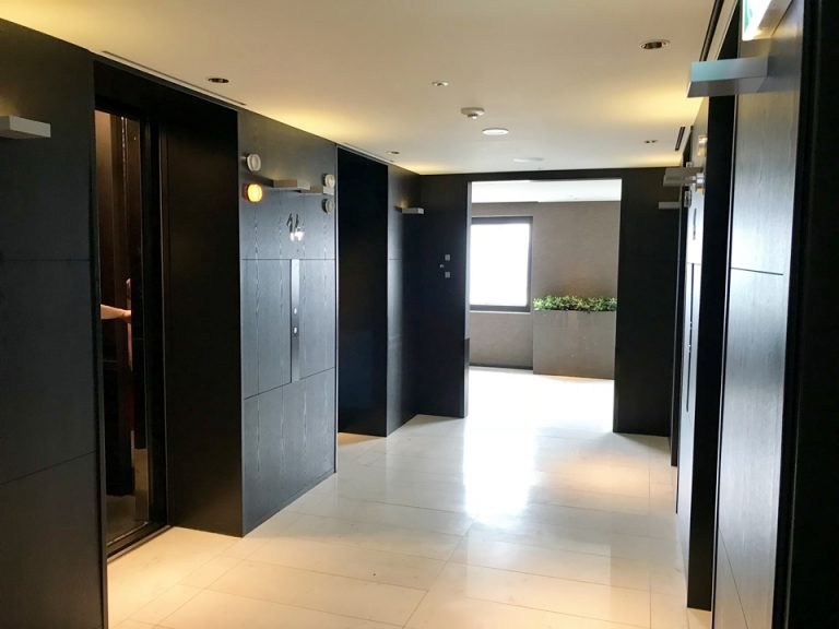 エレベーターはすぐ来るので待ち時間は少なかったです