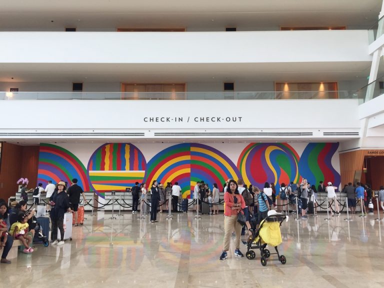 一般チェックインカウンター