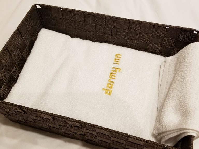 タオルはキレイ