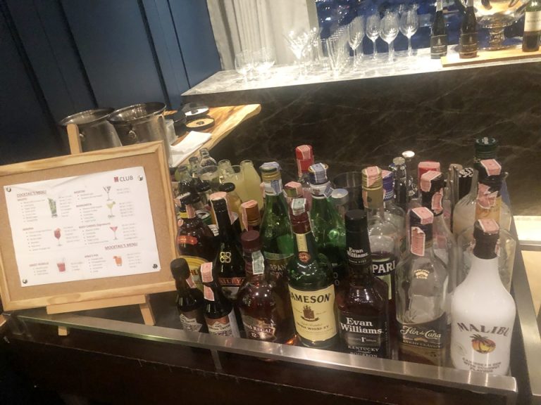 出来るカクテルの種類はかなり多かったです