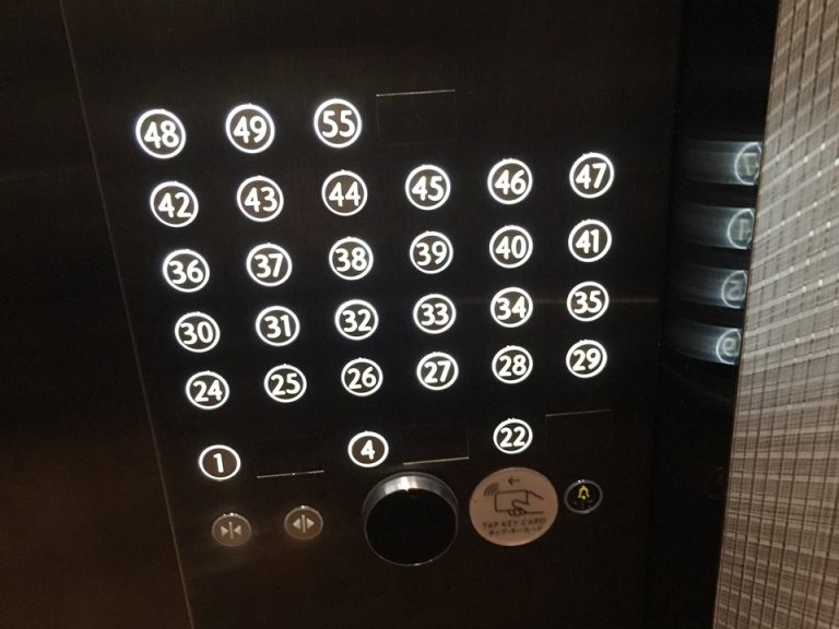 エレベーター(客室階)