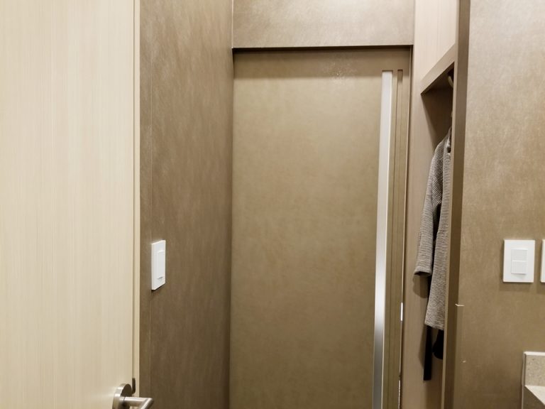 部屋入口から客室方面(扉閉めた状態)