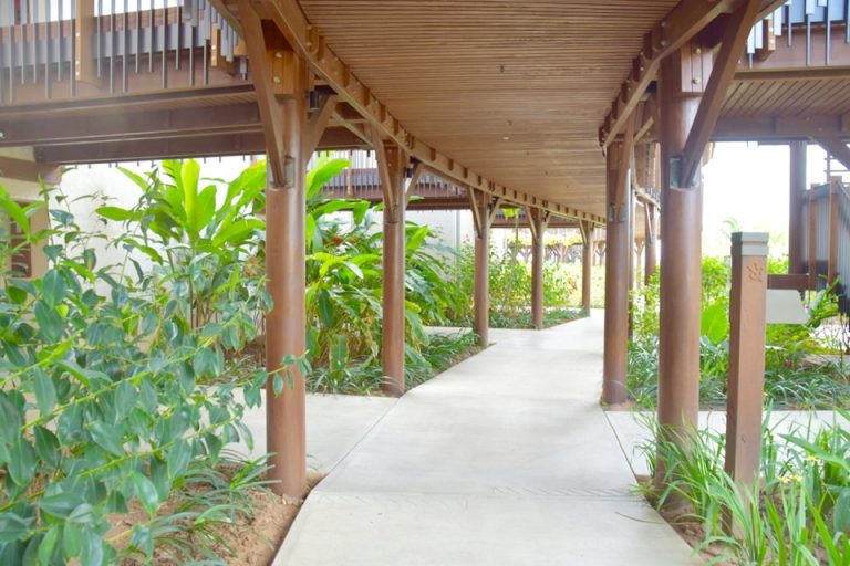 客室への廊下_1階