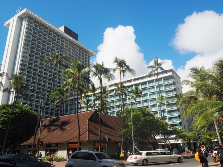 ワイキキ中心街