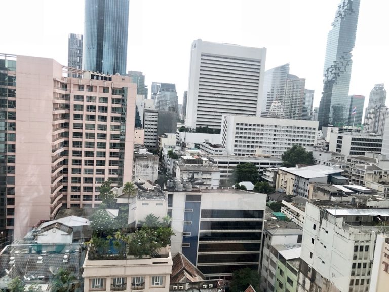 部屋からの眺め。