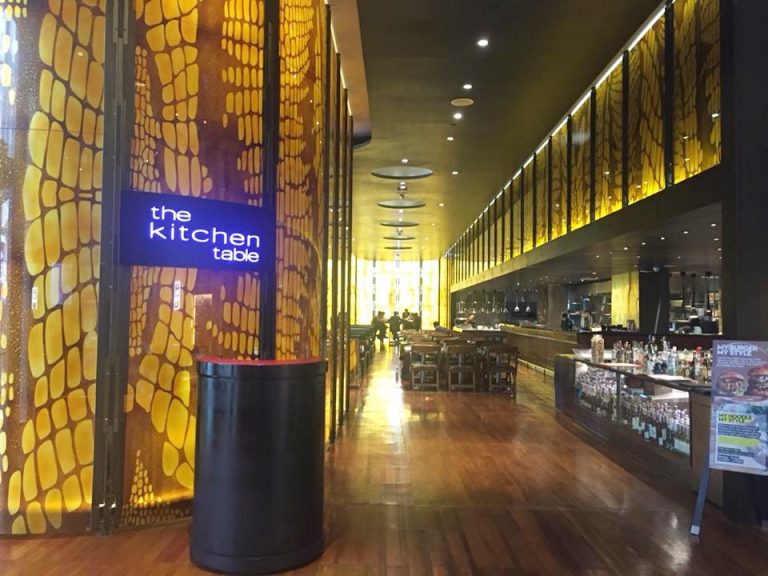 館内唯一のレストラン