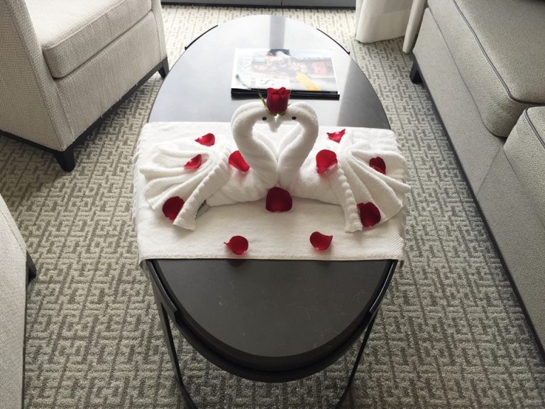 ウェルカムタオルアート