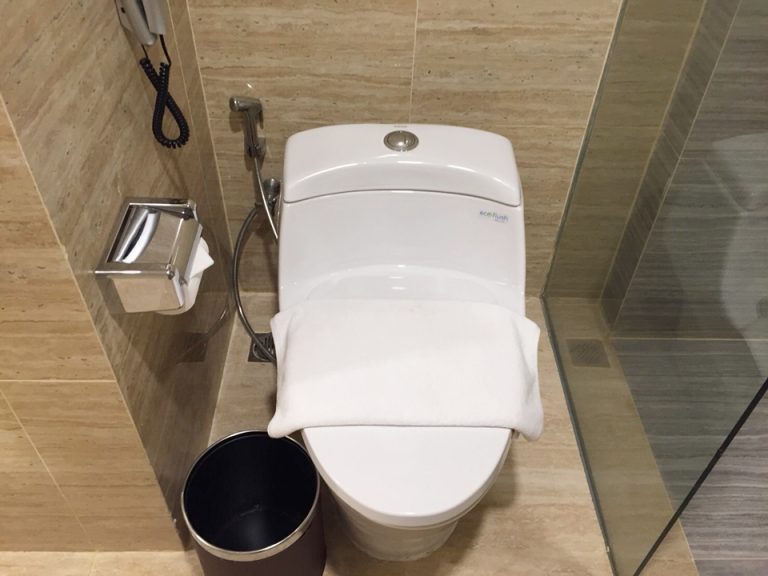 バスルームのトイレ