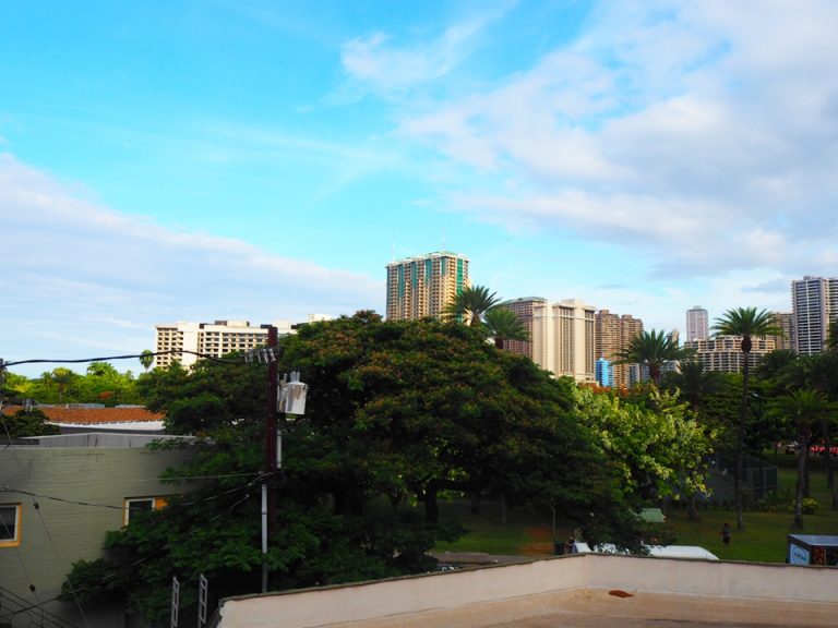 部屋からの眺望