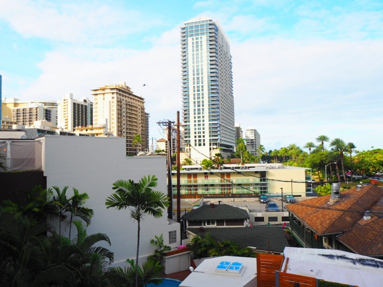 ベランダからの眺望