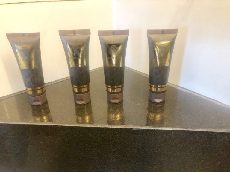 エグゼクティブルームはアメニティのブランドがスタンダードルームと異なります。