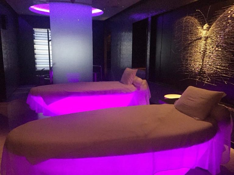 スパのトリートメントルーム