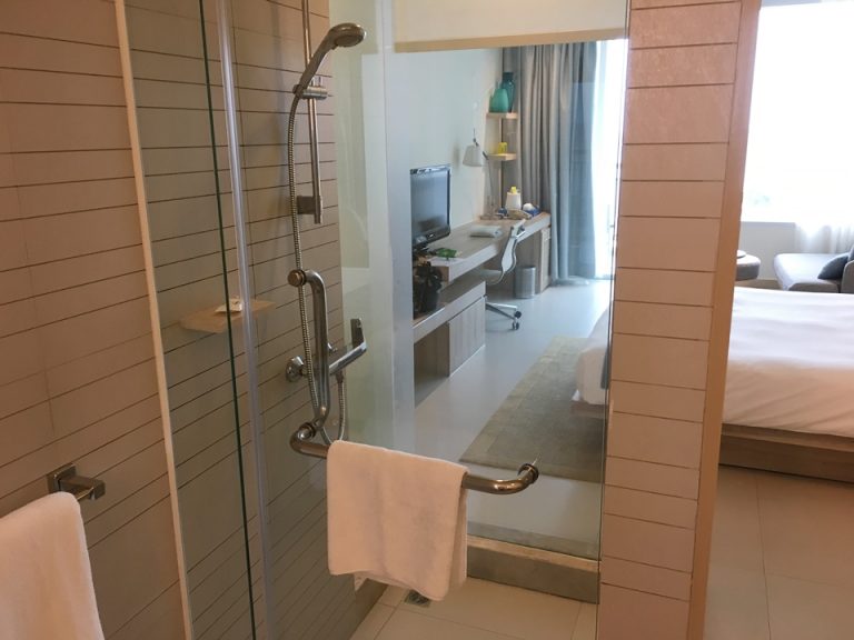 バスルーム内から入口