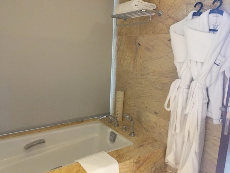 バスローブがあって助かります