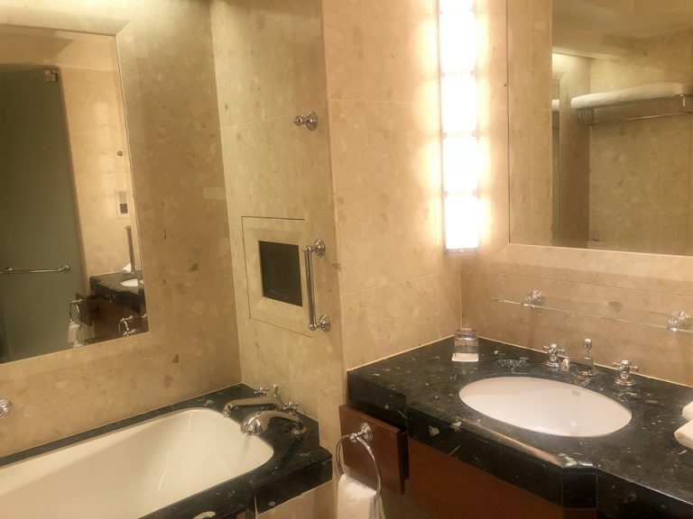 お風呂の水圧・湯温も十分満足できました