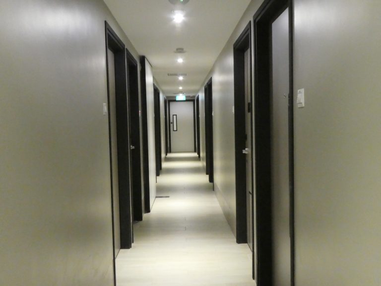 客室階廊下全体