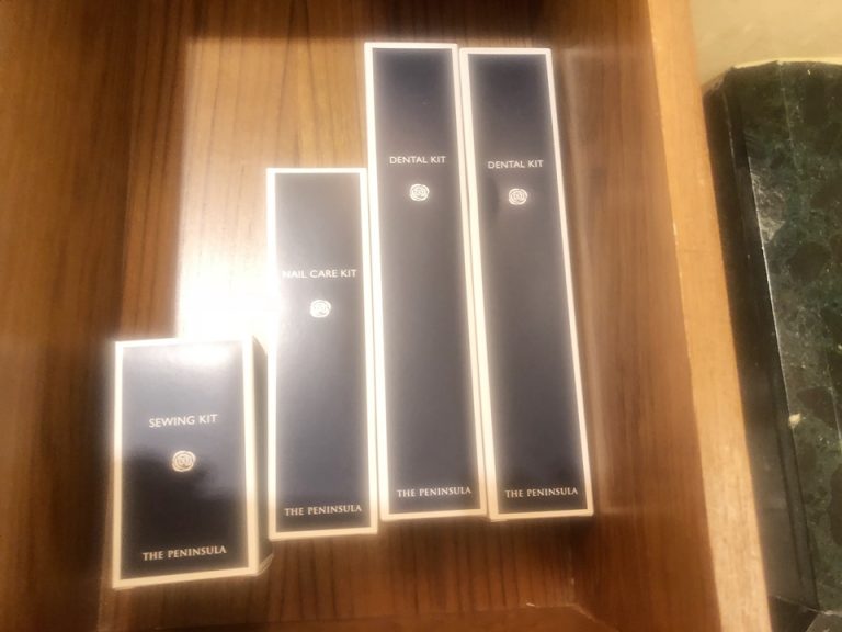 バスルームに置いてあったアメニティ3種