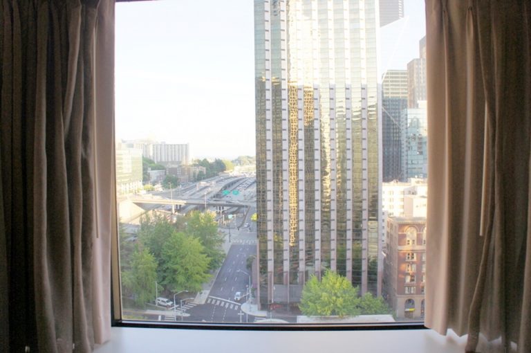 客室窓からの景色