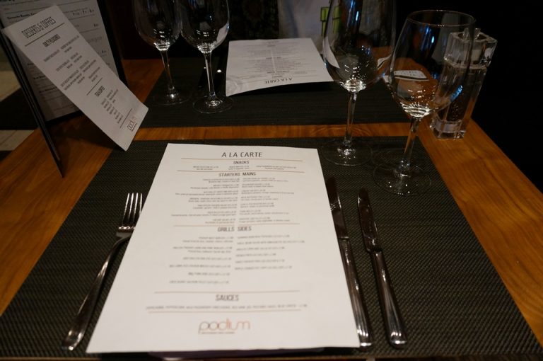 レストランPODIUMメニュー