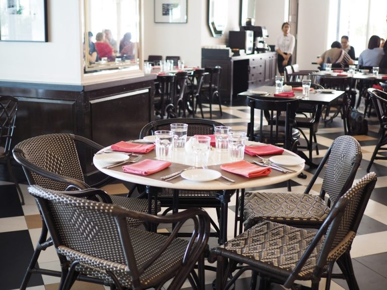 レストランSARKIESの席の一例