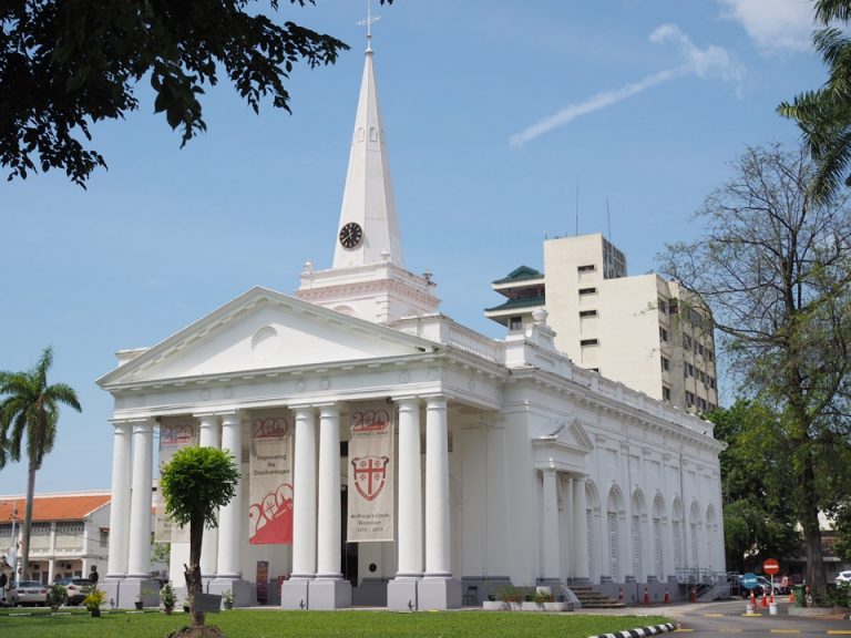 セント・ジョージ教会 東南アジア最古のイギリス教会