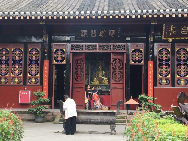 道教のお寺を見られるのも中国ならではです