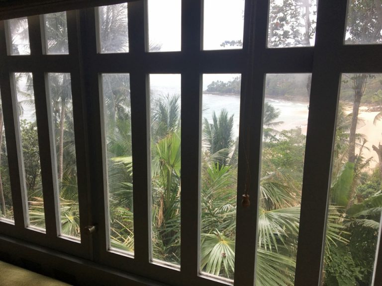 部屋からの景色