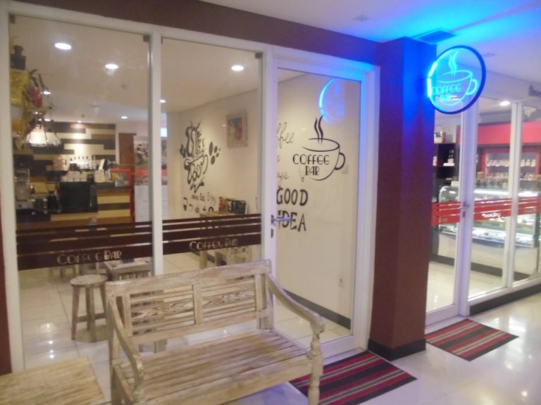 ホテル内コーヒースタンド