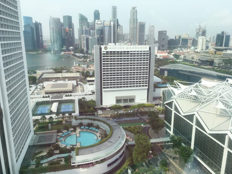 部屋から見える景色