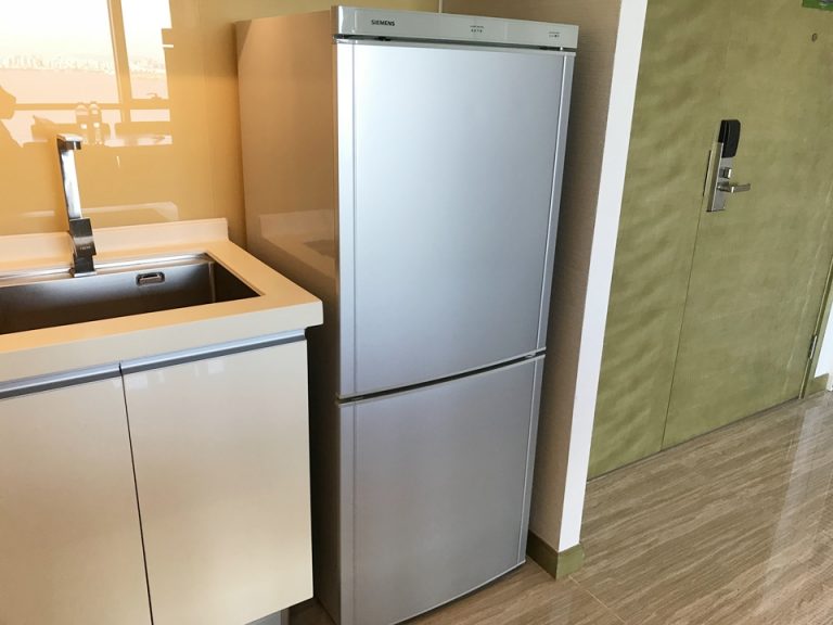 冷蔵庫は充分な容量あり