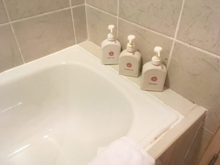 バスルーム内アメニティ。