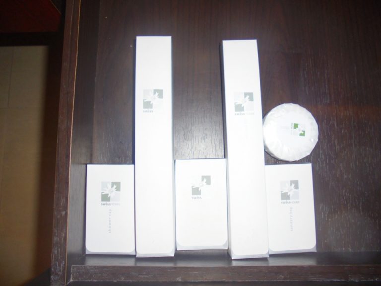 アメニティ人数分と固形石鹸