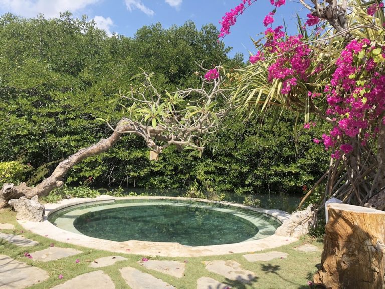 野外ジャグジー