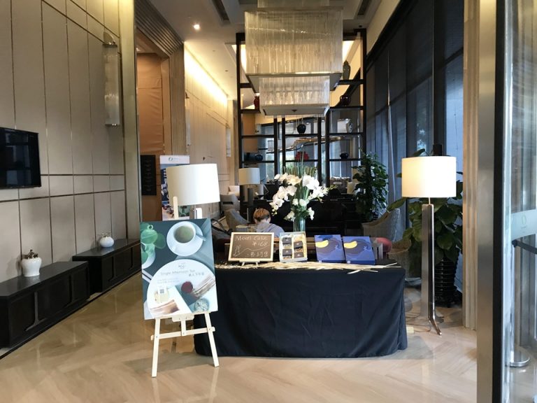 ロビースペースは狭いです