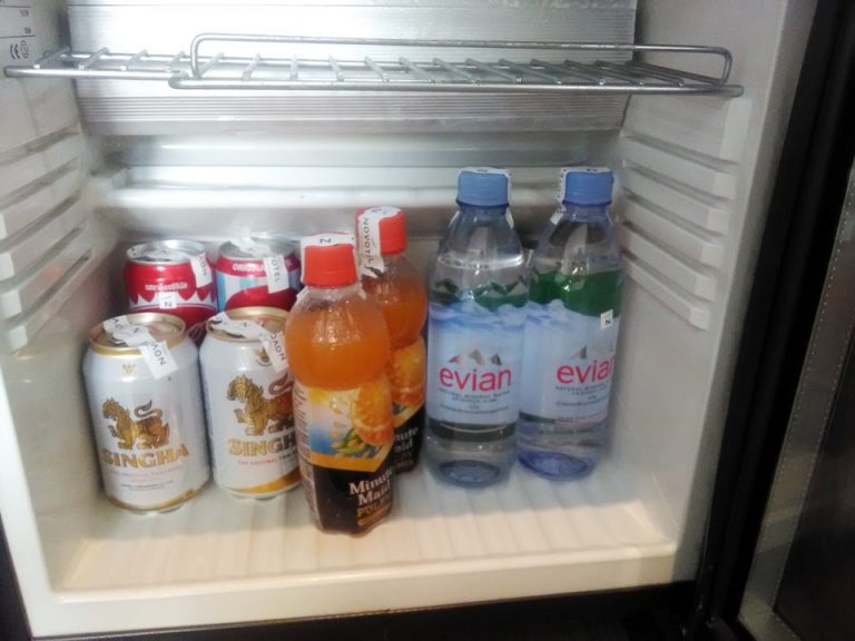 冷蔵庫開けたところ