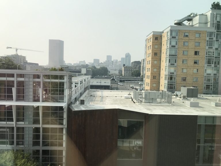 客室階からの眺め