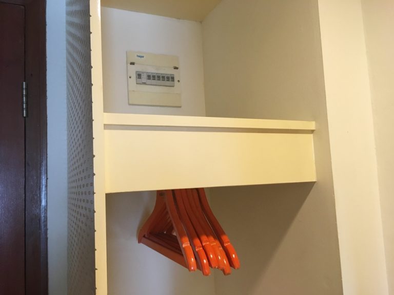 クローゼット上