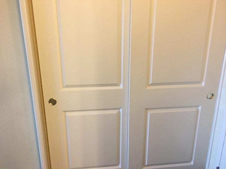 クローゼット 閉じた状態