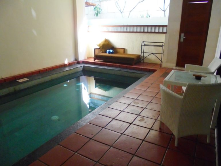 室内についているプール