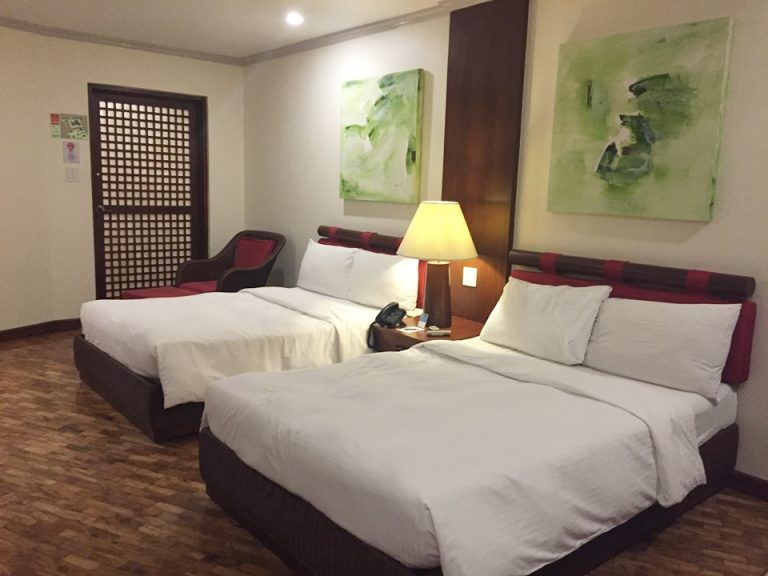 角から部屋全体