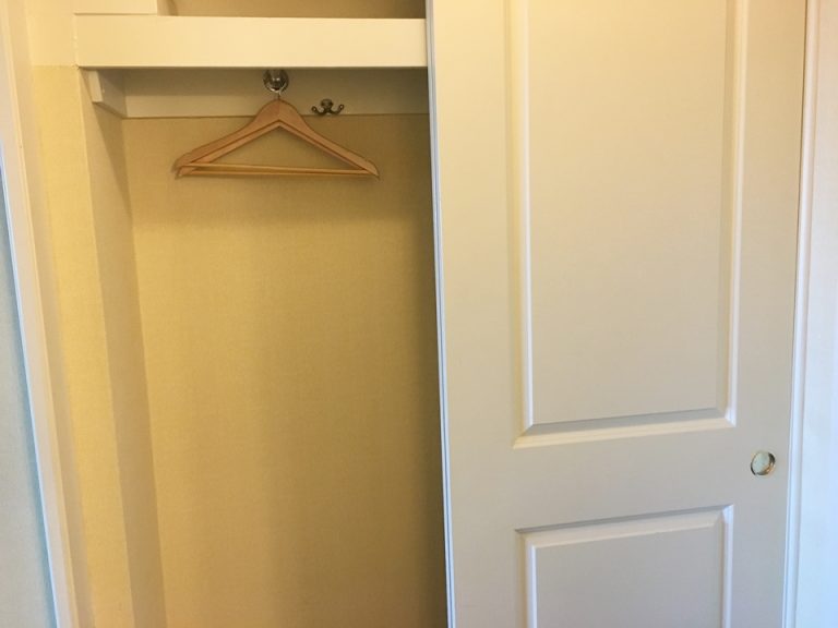 クローゼット外観 開けた状態 (1)